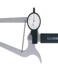 Built Tough Digital Inside Outside Caliper Gauge with ergonomic handles, dial for precision measurements, and a rust resistant body.