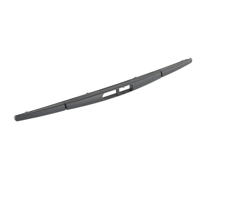 Premium Rear Wiper Blade For 14 Inch Rides Featuring Hassle Free Quick Clip Hookup And All Weather Coated Rubber For Smooth Operator Wiping And Clear Road Views In Any Climate Single Pack, side view.