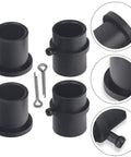 Flange Wheel Bushing Bearing Kit For Lawn Mower Repair Replaces 741-0990B set with detailed close-ups