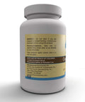 Bottle of Lithium Orotate 5mg Vegetarian Capsules, 100 Count, Non-GMO Gluten Free, Made in USA with label details visible