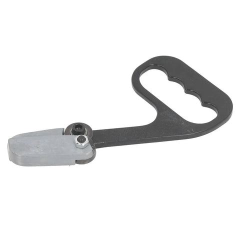 Hand Pull Metal Cutter Shear With Curved Handle, Grab-and-Go Portable Plate Cutter, Lightweight Aluminum Cutter, Easy Grip