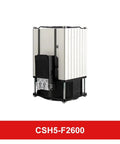 Heavy Duty PTC Cabinet Air Conditioner And Heater Top Notch Aluminum Enclosure With Smart Thermostatic Fan For Six Hundred Watt Cooling.