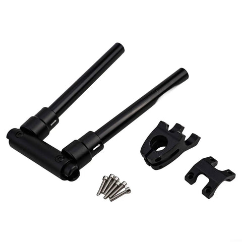 Electric Scooter Handlebar Upgrade Metal T Shaped Folding Stem With 22.2mm Bar, 23.5mm And 25mm Clamp Options, screws and components