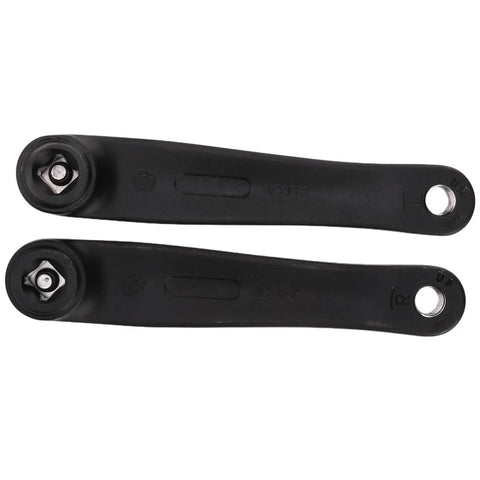 Electric Bike Crank Arms Kit Upgrade Your Ride With A Lightweight Aluminum Mid Drive Crankset For Commuting And Fitness, Black Pair