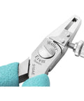 Fine Adjustable Wire Stripper For 18 To 30 AWG With Side Cutting Blade And Replaceable Cutting Edge Four And Three Quarter Inch Length