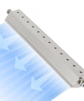 Heavy Duty Aluminum Air Knife Blower That Blasts Dust And Moisture Straight Off Simple One Quarter Inch Thread Hook Up.