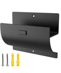 Heavy-Duty Wall Mount Ladder Hooks For Storage And Wheelbarrow Hangers For Garage Walls, powder-coated steel, includes screws and anchors