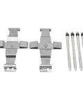Premium Front Disc Brake Caliper Hardware Kit With Anti Rattle Clips And Pins For Perfect Fit On BMW 4 Series F32, F33, M4 And F82 Models 2013 To 2020, Delivers Smooth Stopping Power And Eliminates Squeaky Noises Right Away. stainless steel clips and pins