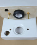 Easy Install Toilet Tank To Bowl Bolt And Gasket Kit With Extra Long Nuts For 2 In And 3 In Flush Valve Openings, white tank-to-bowl seal with stainless steel bolts