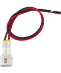 Red and black wiring with connector, part of 5 Piece Accessory Power Lead Kit For Yamaha Wolverine X2 850 X4 RMAX2 RMAX4 1000