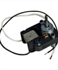 Beefy 110V Multi Purpose Motor For Ventline Range Hood Replacement Part BVD027800 shown with wires for easy installation.