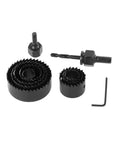 Super Duper Heavy Duty 11 Piece Hole Saw Kit W/ Case For Cutting Wood Plastic PVC Aluminum Thin Metal Sheets Includes Adapters To Make Your Next Project Quick And Easy With Premium High Carbon Steel Teeth, hole saws with adapters