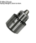 Quick Change Drill Chuck Kit With 2.3mm And 3.17mm Brass Shafts Mini Sport Shaft Clamp Drill Adapter For 0.3mm To 4mm Drill Bits