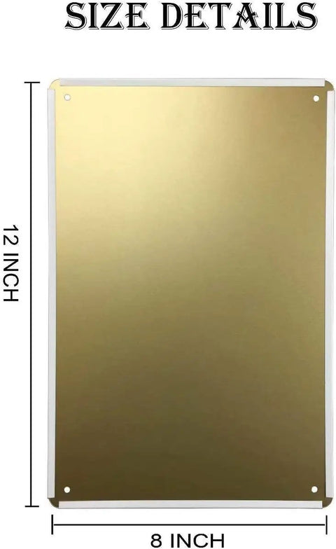Waterproof Aluminum Classroom Volume Level Sign 8x24 Inches Drums Must Be Labeled, size detail 12x8 inch aluminum sign