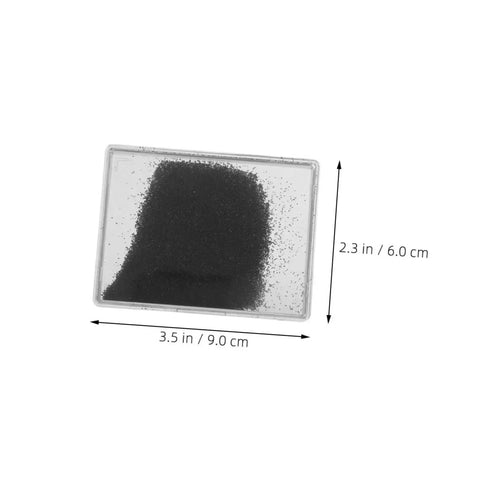 Two Piece Magnetic Field Visualization Kit With Iron Powder And Iron Filings For Science Experiments, 3.5x2.3 inch container