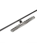 Heavy Duty Diving Pointer Stick For Scuba Signaling Aluminum Alloy Lobster Style Underwater Noise Maker With 7 Strand Parachute Lanyard