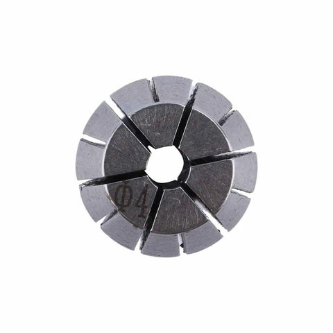 Beefy Pro Grade ER16 Spring Collet Set For CNC Milling Lathe, Precision 1 To 10mm Clamping, High Holding Force, Quick Change Collets, Ideal For Engraving Machines And High Speed Machining, 4mm steel collet