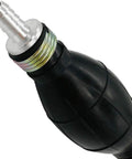 10mm 3 Eighths Black Rubber Fuel Transfer Primer Bulb For Marine Boats, Vacuum Fuel Line Hand Pump For Gasoline And Diesel, Durable Rubber Bladder