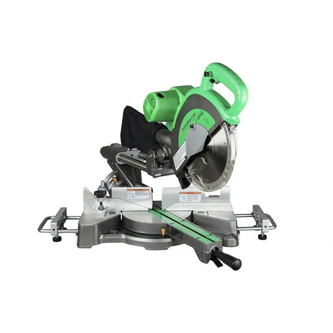 10 Inch Sliding Compound Miter Saw With Double Bevel And Electronic Speed Control, 12 Amp Motor, Electric Brake, Pro Grade Power For Pinpoint Cuts, 57 Degree Miter Range, Great For DIY Projects And Pros, 5 Year Warranty