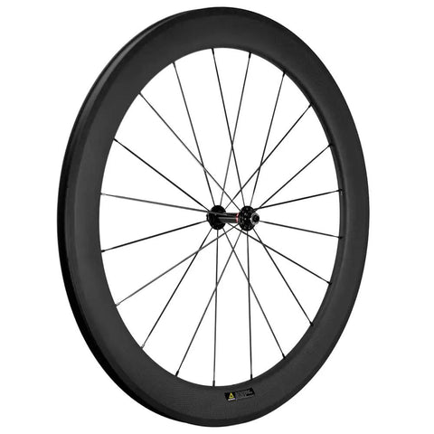 Carbon Wheelset 60mm Depth 25mm Width 700c Clincher Road Wheels With Toray T700 Carbon Fiber 3K Matte Finish Basalt Braking Surface