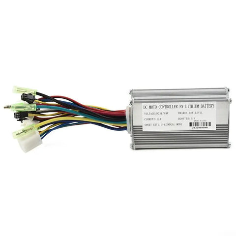 Brushless Motor Controller Sine Wave For E Bike And Electric Scooter 36V 48V 250W 350W High Current 17A With Three Hall Sensors