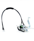 Front Door Lock Actuator And Cable Replacement Kit For 2001-2007 Toyota Sequoia And 2005-2006 Toyota Tundra shown detached