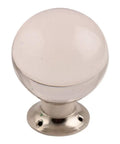 Fresh Clear Glass Dresser Knobs That Make Your Cabinetry Look Sweet, 3 Inch Round Drawer Handle with sleek finish.