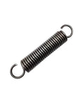 Tough One Piece Expansion Tension Spring Hook With Wire Dia 1.2mm And Outer Size 10 By 160 Mm For Hand Tools Home Care Equipment And Shock Absorption Made From Rust Proof Steel To Rock Your Projects, shown from the side.