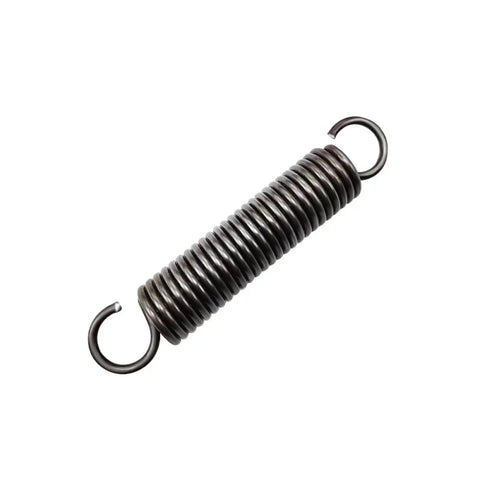Tough One Piece Expansion Tension Spring Hook With Wire Dia 1.2mm And Outer Size 10 By 160 Mm For Hand Tools Home Care Equipment And Shock Absorption Made From Rust Proof Steel To Rock Your Projects, shown from the side.