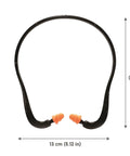 Soft Banded Silicone Reusable Ear Plugs Pack Of 10 For Sleep And Noise Reduction NRR 22dB SNR 27dB Hearing Protection