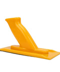 Dang Sturdy Woodworking Push Block And Safety Push Rod For Table Saws To Keep Your Knuckles Safe With Heavy Duty Abs Plastic Kickback Block Milling Machine Guard in yellow.