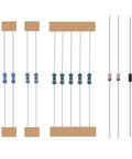 Resistors and diodes from DIY Electronic 16 Sound Box Kit For Arduino Prototyping And Learning Hands On Build 16 Unique Audio Effects Versatile Module