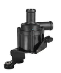 Auxiliary Electric Water Pump For Engine Cooling System Direct Bolt On Replacement DS7G8C419CB, black plastic construction, side view.
