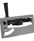 Pro Grade Angle Grinder Stand With Adjustable Bracket And Dust Collection Desktop Workshop Tool Featuring Linear Guide Rails