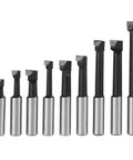 Bore Master Boring Bars Set, 2 Inch Boring Head With 12mm Shank For Milling Machines