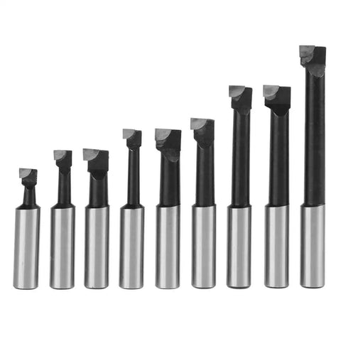 Bore Master Boring Bars Set, 2 Inch Boring Head With 12mm Shank For Milling Machines