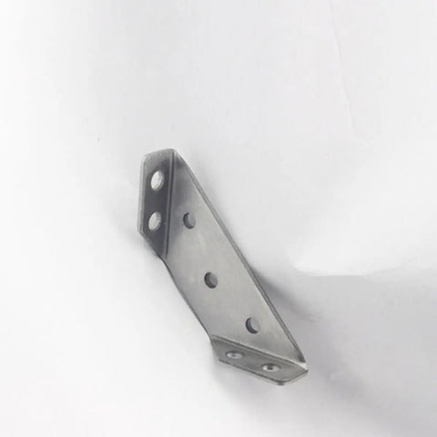 Sturdy Stainless Steel Corner Braces Set, 10 Pack, Perforated Trapezoid Angle Brackets For Furniture And Shelves, anti rust