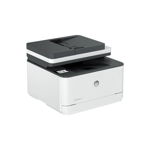 Front view of LaserJet Pro All In One Wireless Printer With Duplex Printing For Small Teams, Fast Black And White Output Up To 35 Pages Per Minute, Office Printer Productivity Powerhouse Model 3101sdw