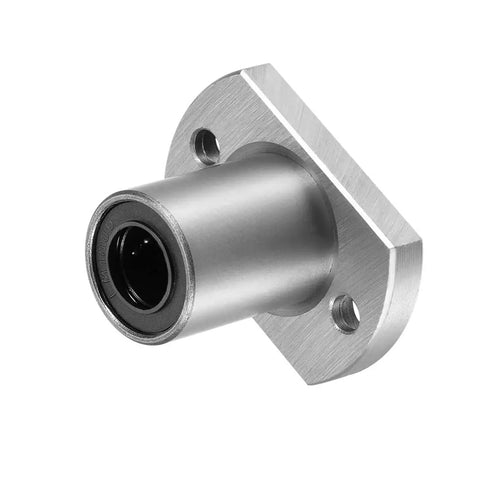 Rock Solid LMH10UU Two Side Cut Flange Linear Ball Bearing Bushing, 10mm Bore with 19mm OD and 29mm Length.