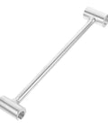 Heavy Duty Adjustable Hinge Wrench Kit For Door Hinge Repair And Alignment DIY Level Precision Gap Adjuster Tool Set in silver metal finish.