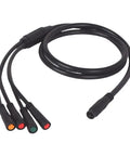 Top Tier E-Bike Motor Adapter Cable With 8-Pin Controller Connector And 5-Pin Female Display Link For Smooth Mountain Or Road Conversion Up To 105cm Long Wiring Harness Setup black 105cm cable with 8-pin and 5-pin connectors