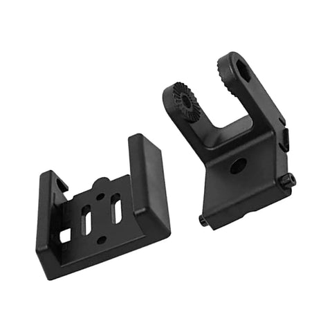 Transducer Bracket Replacement Kit With Mounting Plate And Transom Hardware For XNT 920T 9HW 9Di 14Di, durable black parts