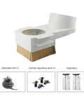 Heavy Duty CNC Spindle Dust Cover Vacuum Boot For 9Kw Automatic Tool Changer crafted with water resistant ABS housing and nylon bristles.