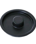 Leak Proof Water Tank Cover For Capsule Coffee Machines With Clear Window No Fuss Refilling And Cleaning Spill Proof Non Slip Buckle Fits EN110 And Similar Models Replacement Parts, black round cover