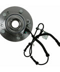 2 Piece Front Wheel Hub And Bearing Assembly Set For Chrysler Town And Country Grand Caravan Routan CV 2012 2015 2008 2019 2009 2014 Front Left And Right Replacement showing detailed single hub with wiring harness