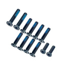 Professional Grade Black Bottom Case Screws For Asus Tuf Gaming A15 F15 Fa507 Fx507 Notebook Assembly Kit in various sizes.