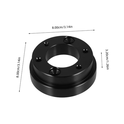 Steering Wheel Riser Adapter For Racing Cars Delivers Durable Plate Install Boosted Comfort And Control Custom Car Modifications