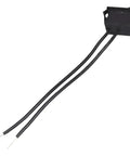 Mini Snap In Rocker Switch 15A 125V On Off Replacement For Cabinet Lighting And Household Fixtures, black switch with wires