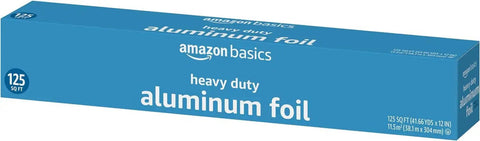Heavy Duty Aluminum Foil Roll For Cooking And Grilling, Oven Safe And Grill Ready, Food Storage And Roasting, 125 Square Feet, Pack Of 1 box