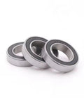 Bike Pivot Bearing Kit 15x26x7mm 4 Pack for Bicycle Frame Repairs Full Ball Bearings 2RS RS Precision Fit Compatible With FSA MegaExo V3 Cranks Built To Last For Tough Offroad And Daily Rides. 15x26x7mm sealed bearing set
